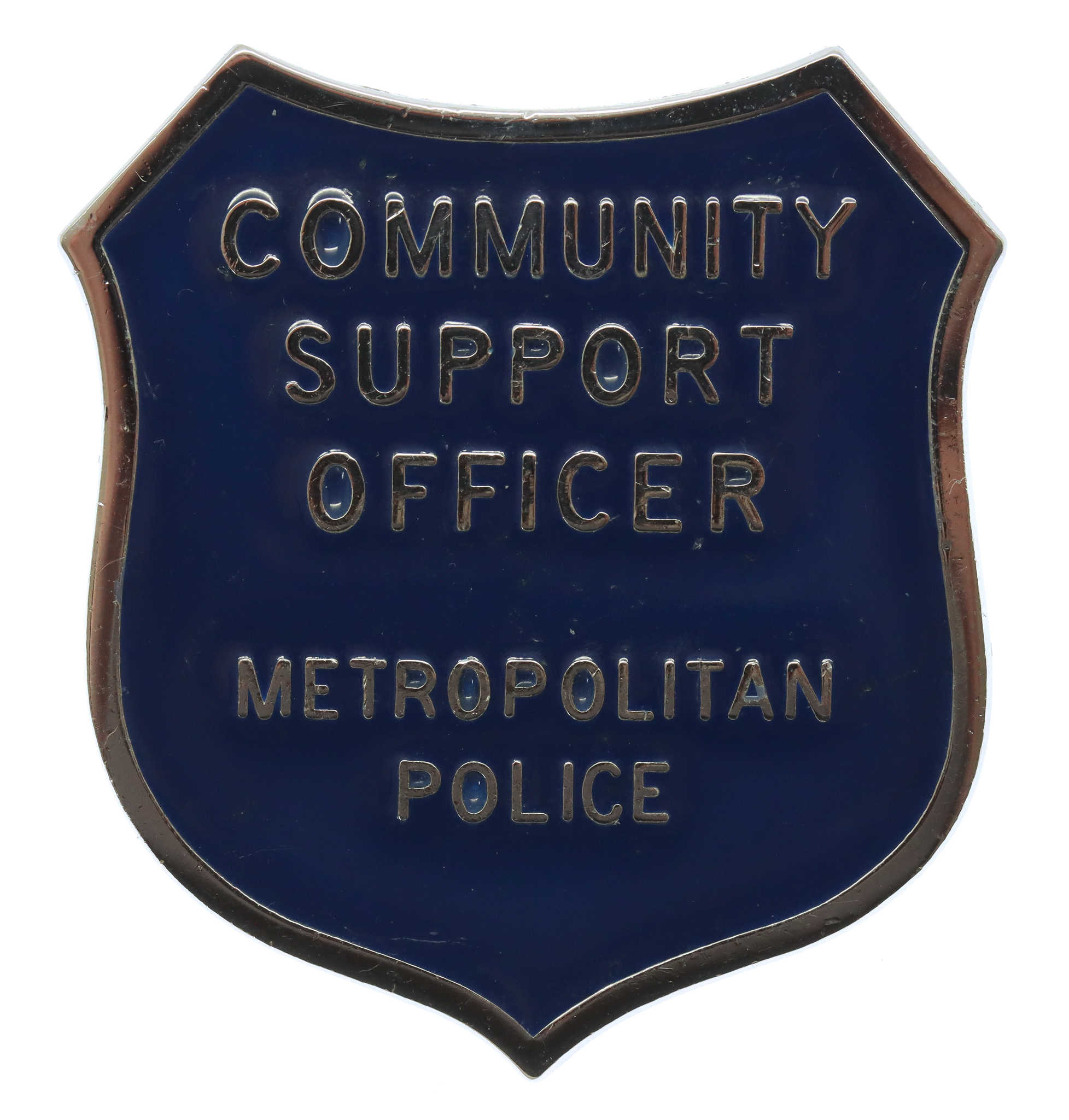 Metropolitan Police Community Support Officer Enamelled Cap Badge