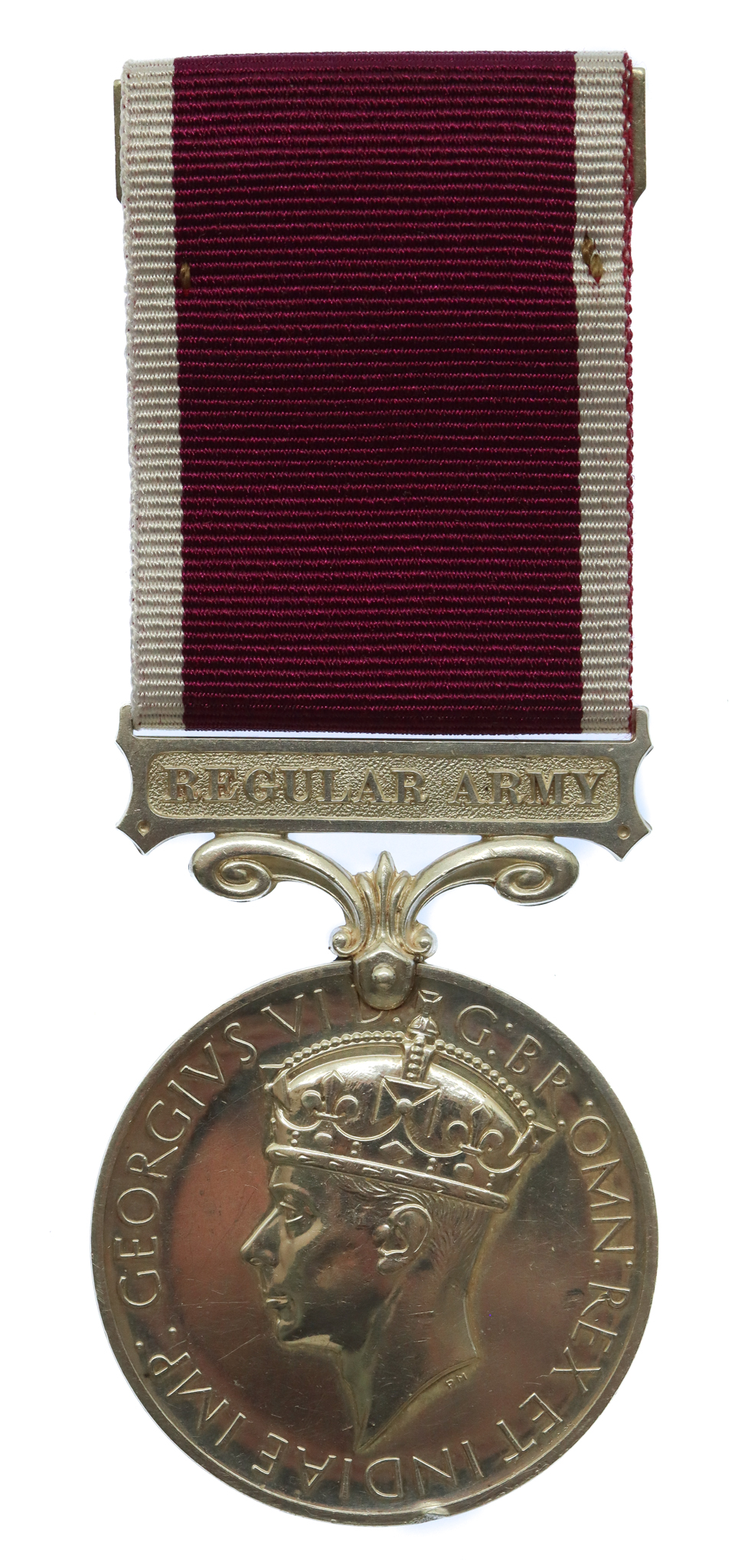 George VI Army Long Service & Good Conduct Medal - W.O.II. T.E. Kempshall, Army Educational Corps