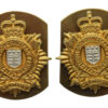 Pair of Royal Logistic Corps (R.L.C.) Bi-Metal Collar Badges
