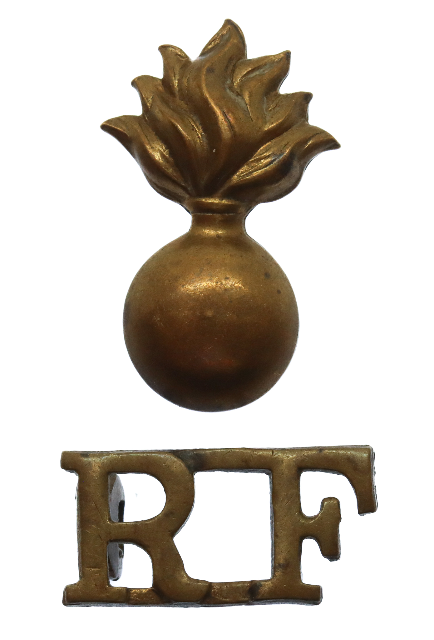 Royal Fusiliers (Grenade/R.F.) Shoulder Title