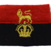 War Office Controlled Units Cloth Formation Sign - King's Crown