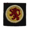 15th (Scottish) Infantry Division Cloth Formation Sign
