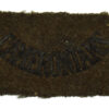 Cameronians The Scottish Rifles (CAMERONIANS) WW2 Cloth Shoulder Title