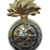 Royal Northumberland Fusiliers Anodised (Staybrite) Cap Badge