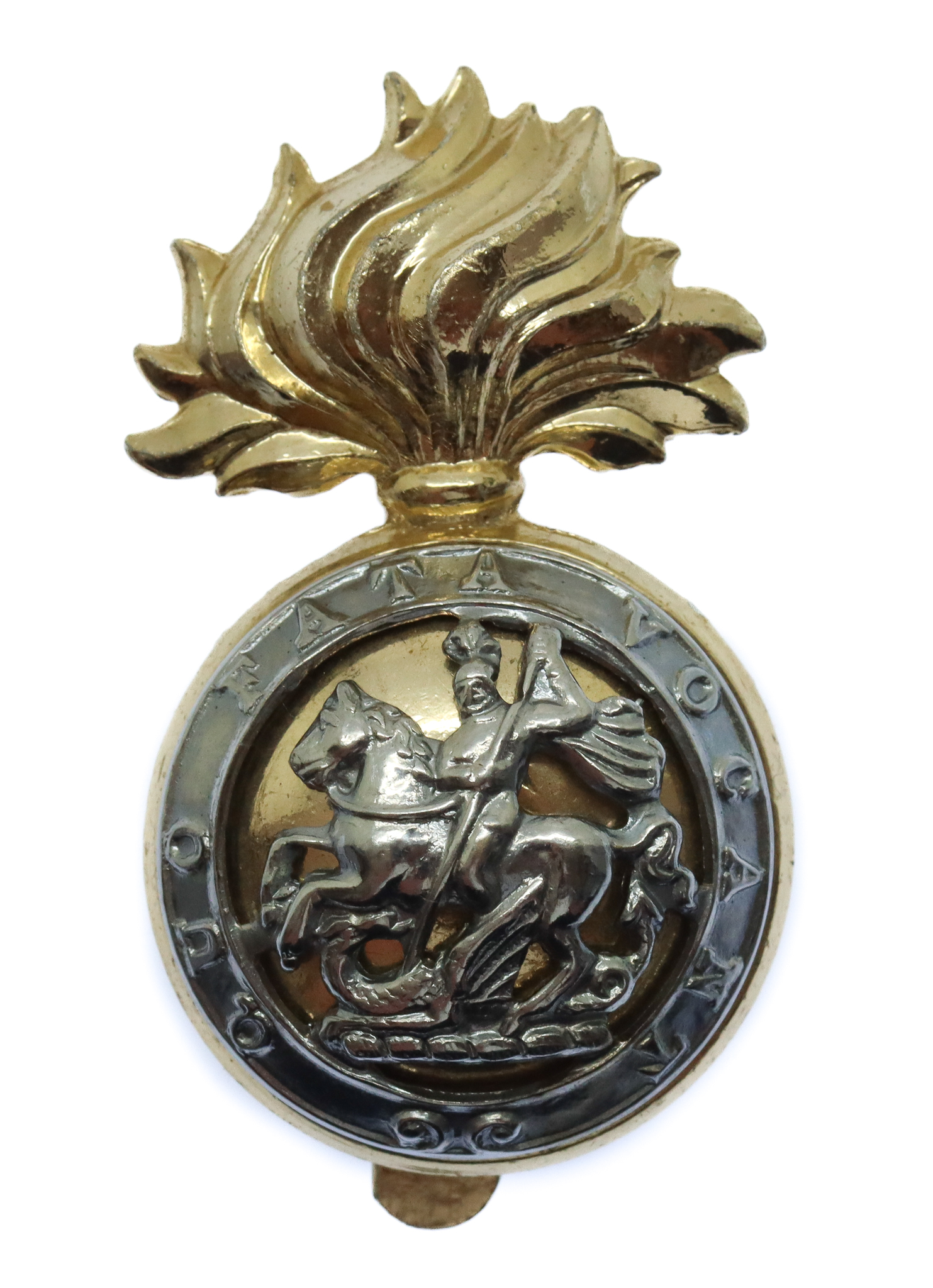 Royal Northumberland Fusiliers Anodised (Staybrite) Cap Badge