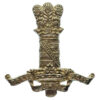 11th Hussars Anodised (Staybrite) Cap Badge