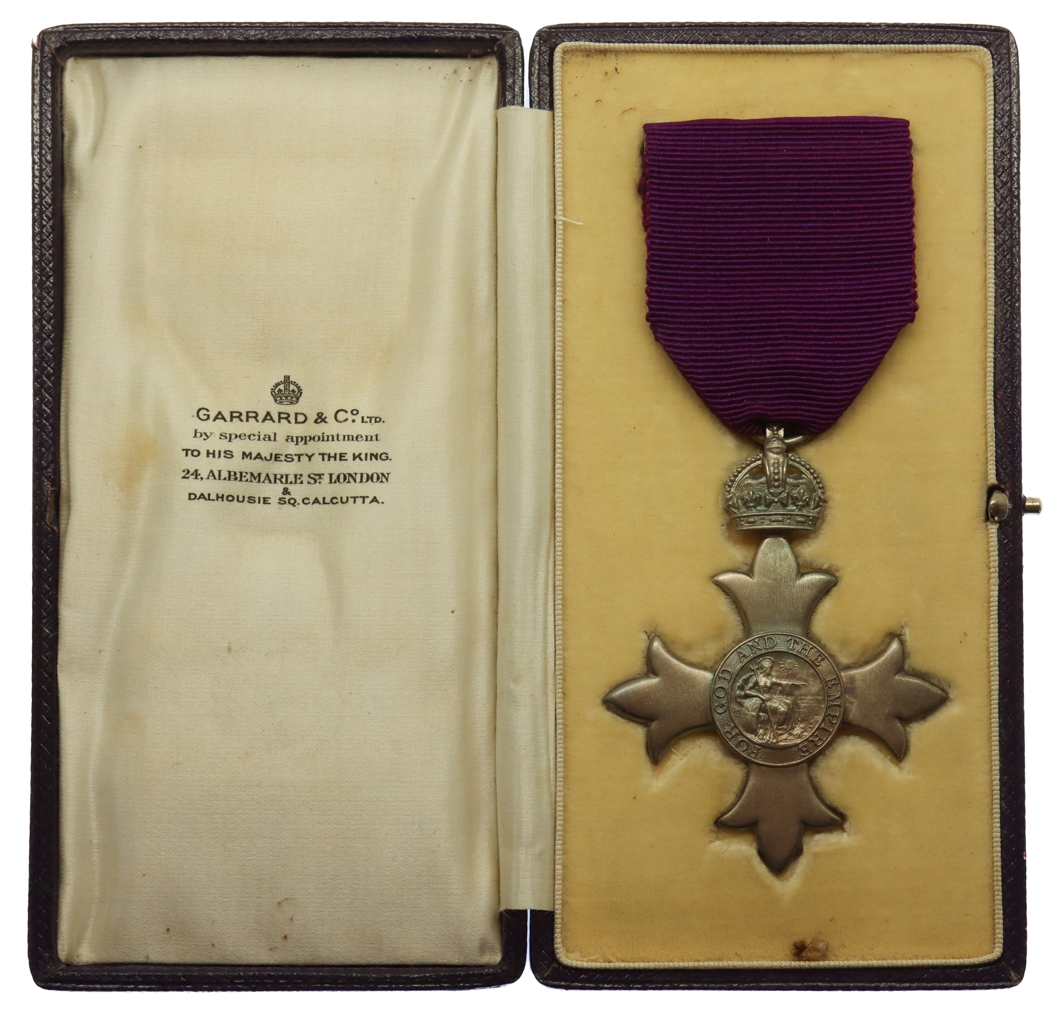 Member of the Most Excellent Order of the British Empire MBE (Civil Division) - 1st Type
