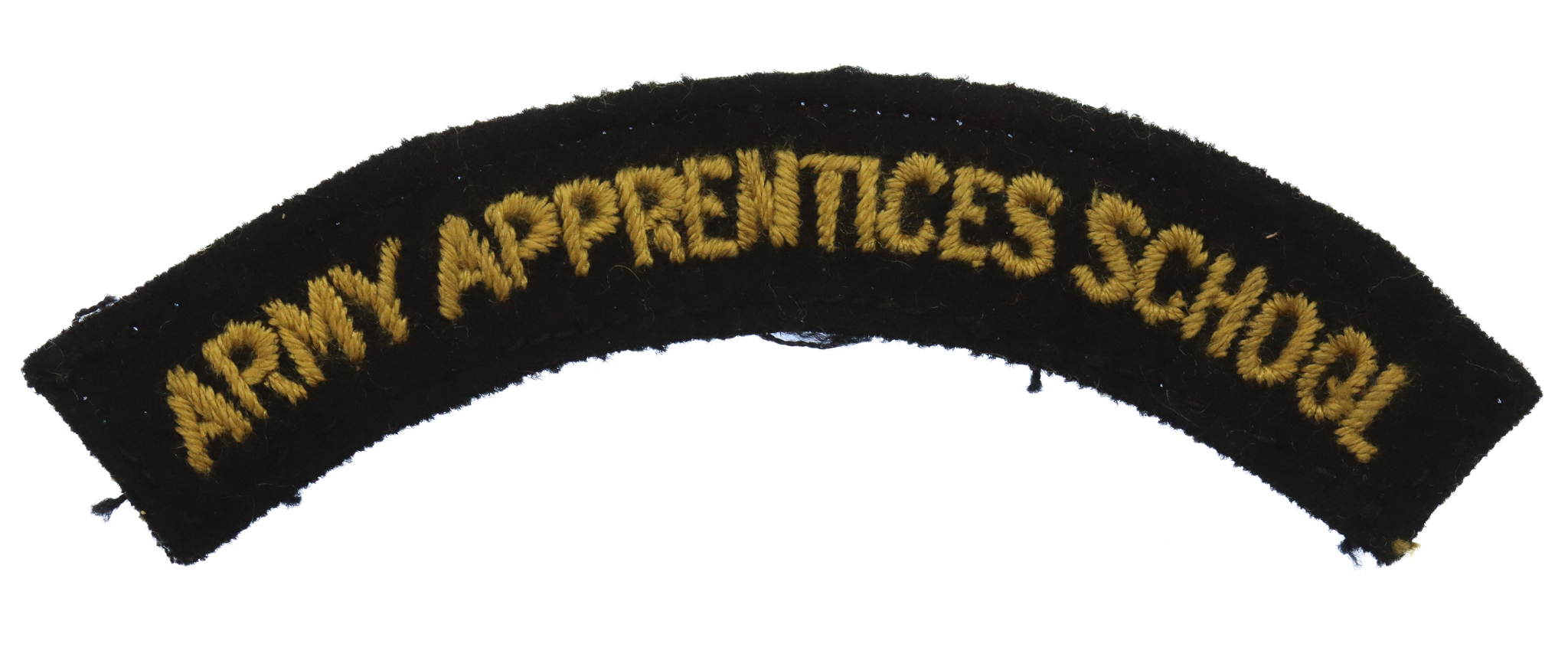 Army Apprentices School (ARMY APPRENTICE SCHOOL) Cloth Shoulder Title