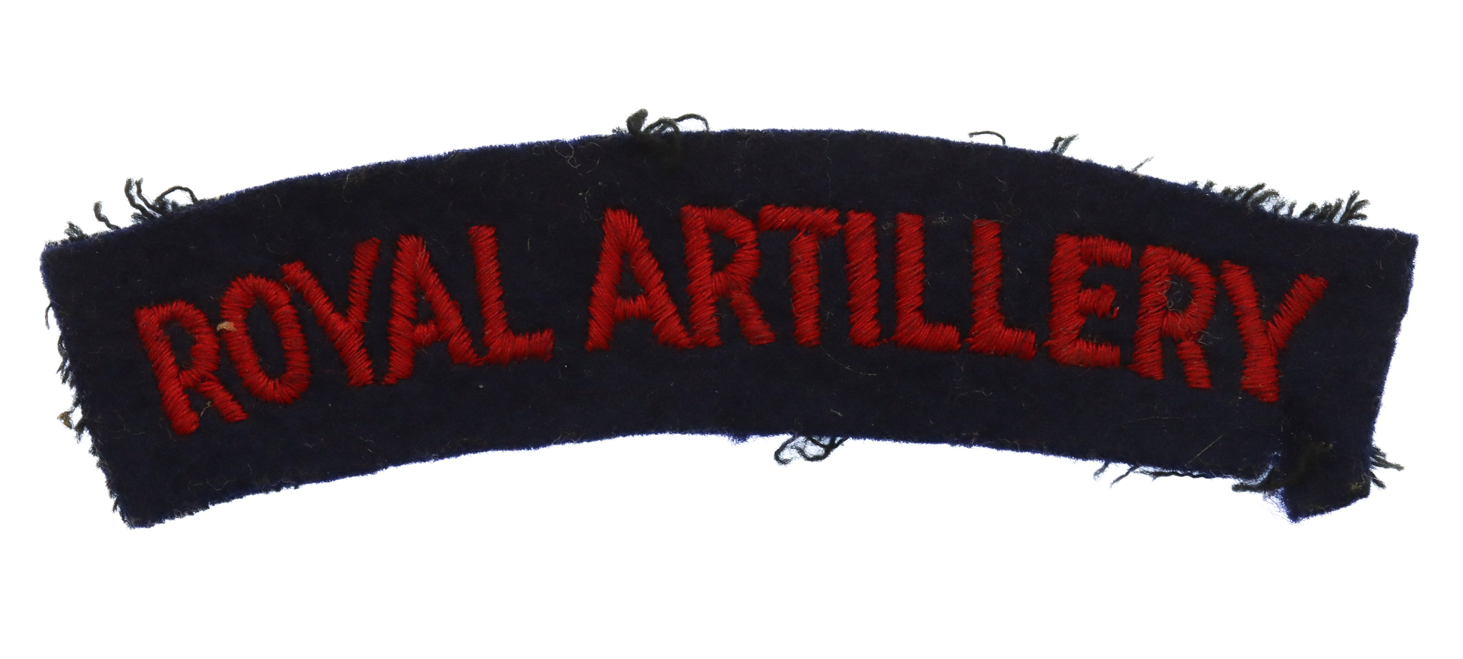 Royal Artillery (ROYAL ARTILLERY) Cloth Shoulder Title
