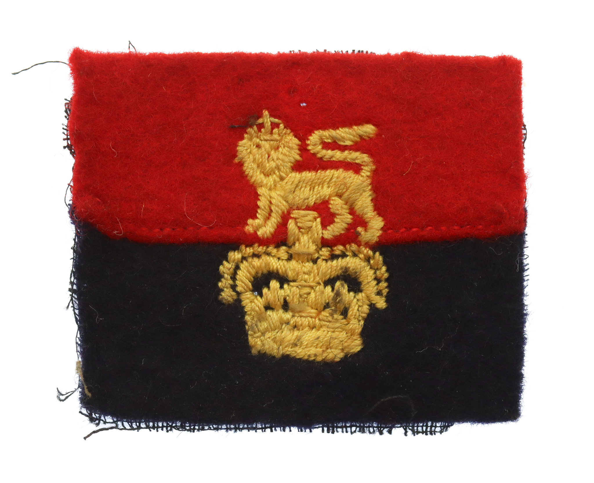 War Office Controlled Units Cloth Formation Sign (2nd Pattern)