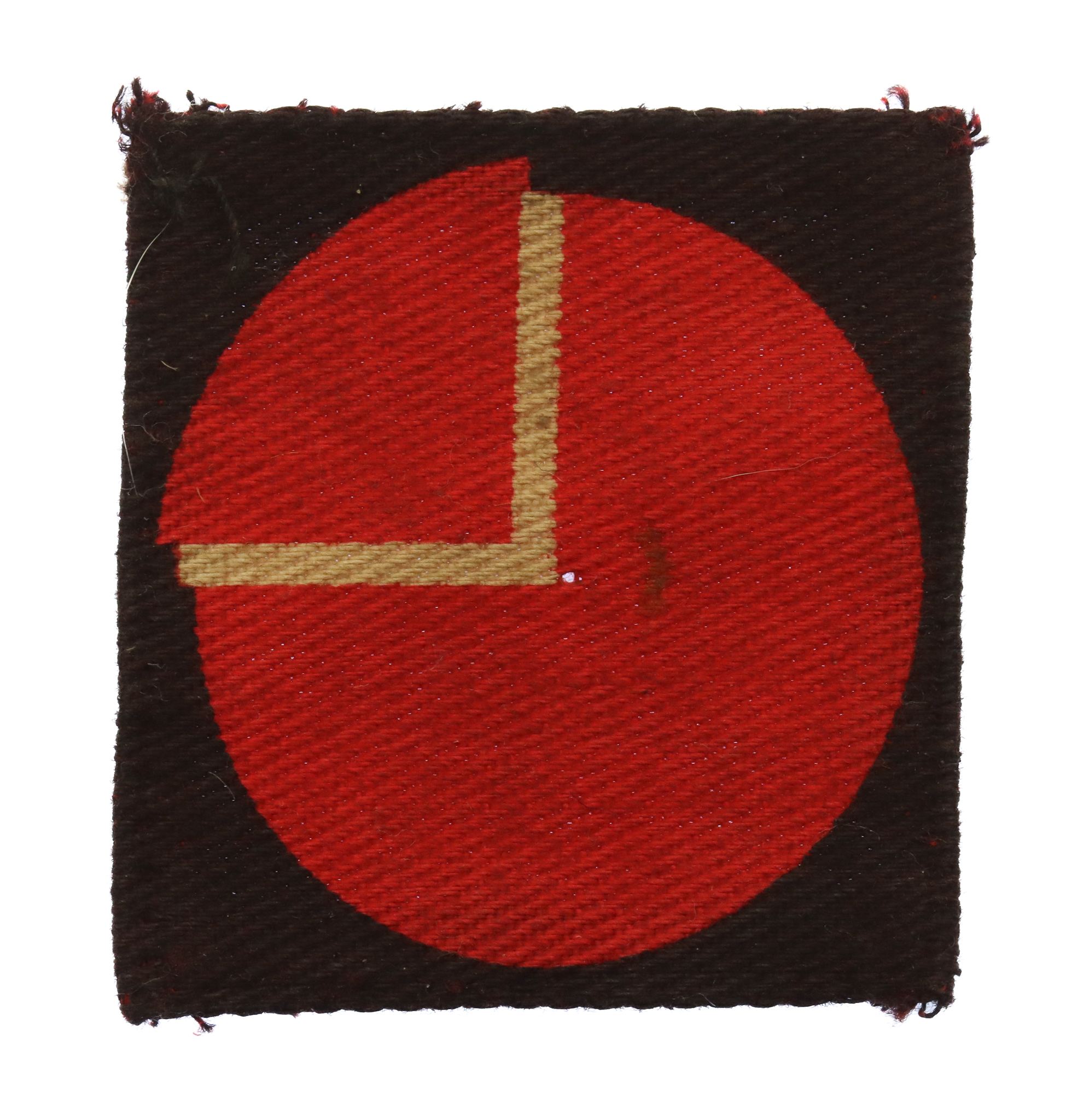 4th Infantry Division Printed Formation Sign (3rd Pattern)