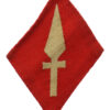 1st Corps Cloth Formation Sign