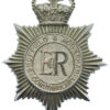 Sheffield & Rotherham Constabulary Helmet Plate - Queen's Crown