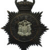 Birmingham City Police Night Helmet Plate - Queen's Crown