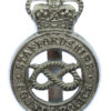 Staffordshire County Police Cap Badge - Queen's Crown