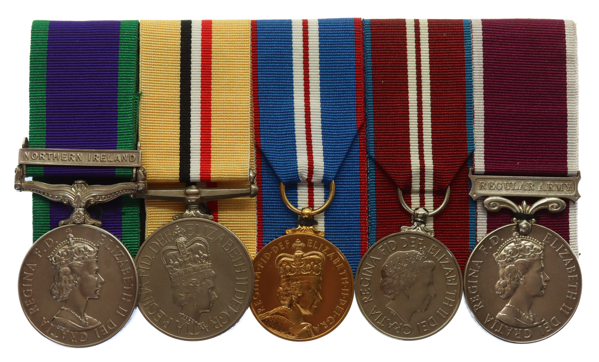 Campaign Service Medal (Clasp - Northern Ireland), Iraq Medal and Army LS&GC Medal Group of Five - Cpl. D.J. Sands, Royal Electrical & Mechanical Engineers