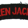 Royal Green Jackets (GREEN JACKETS) Cloth Shoulder Title