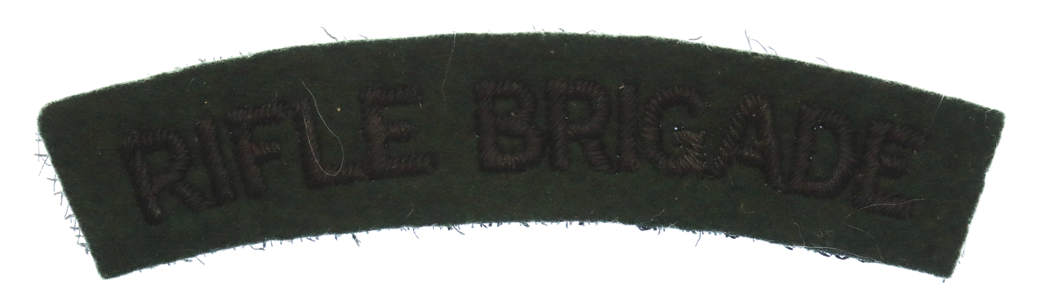 Rifle Brigade (RIFLE BRIGADE) Cloth Shoulder Title