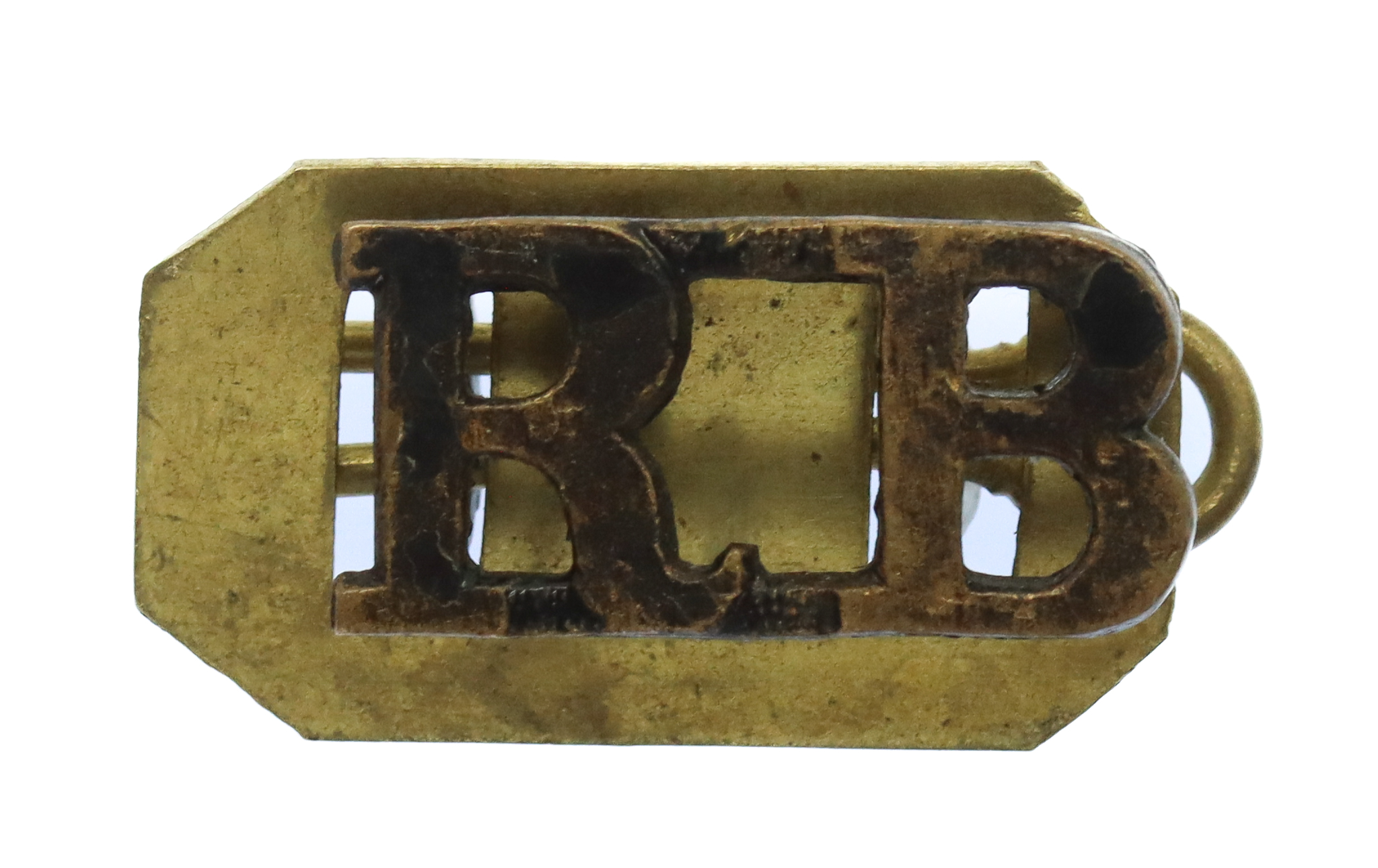 Rifle Brigade (R.B.) Shoulder Title