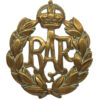 Royal Air Force (R.A.F.) Cap Badge - King's Crown