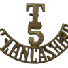 5th Territorial Bn. South Lancashire Regiment (T/5/S.LANCASHIRE) Shoulder Title