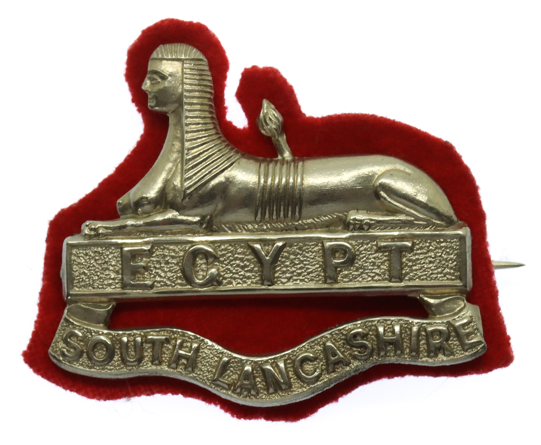 South Lancashire Regiment Pagri Badge