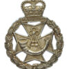 Green Jackets Brigade Officer's 1964 Hallmarked Silver Cap Badge