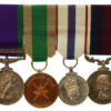 Campaign Service Medal (Clasp - Borneo) and RAF Long Service & Good Conduct Medal Group of Four - Cpl. K. Dutton, Royal Air Force