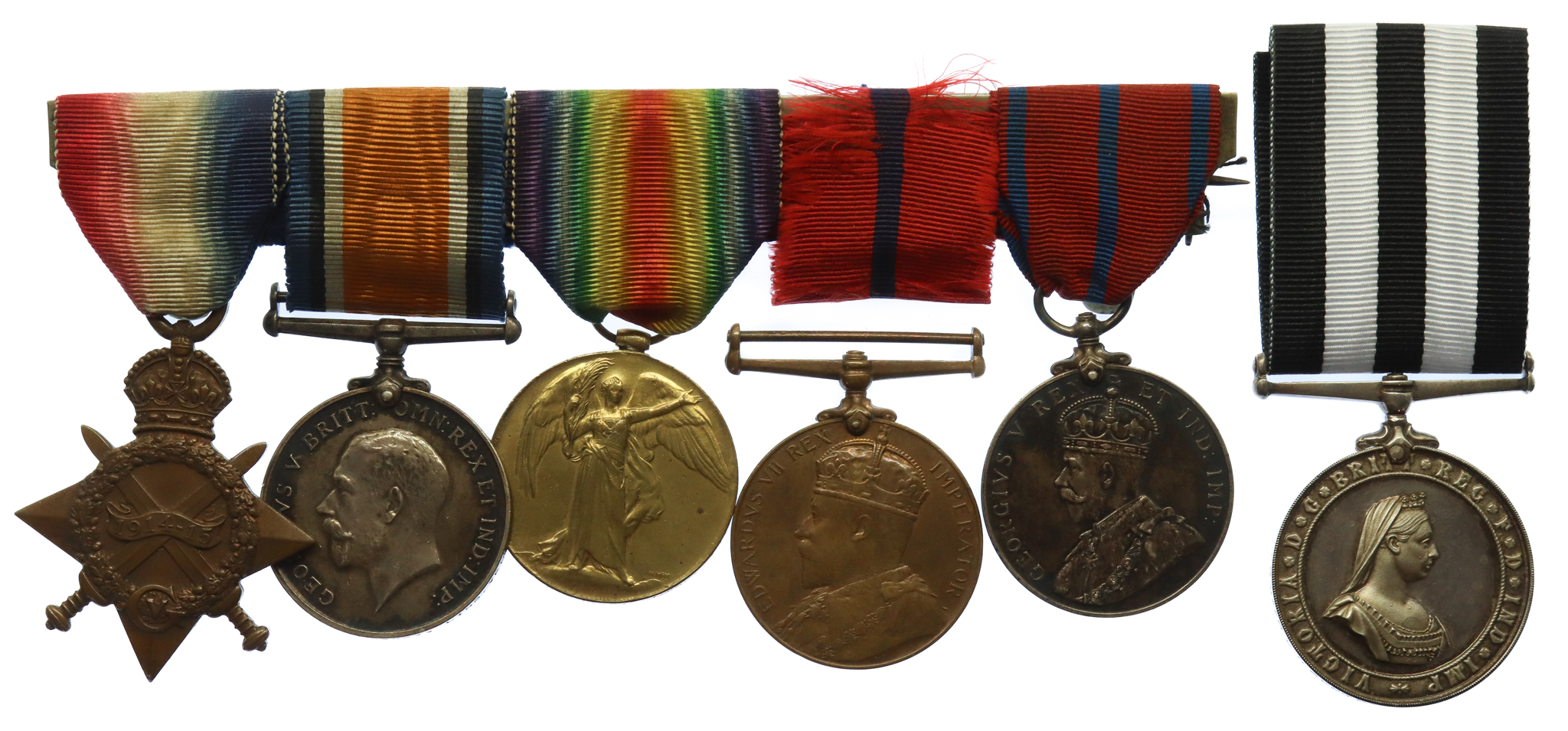 WW1 1914-15 Star Trio and St John Ambulance Brigade Medal Group of Six - Cpl. J.H. Buckby, Lincolnshire Yeomanry & S.J.A.B. 
