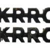 Pair of King's Royal Rifle Corps (K.R.R.C.) Shoulder Titles