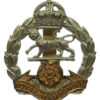 Royal Hampshire Regiment Cap Badge - King's Crown