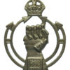 Royal Armoured Corps (R.A.C.) Cap Badge - King's Crown