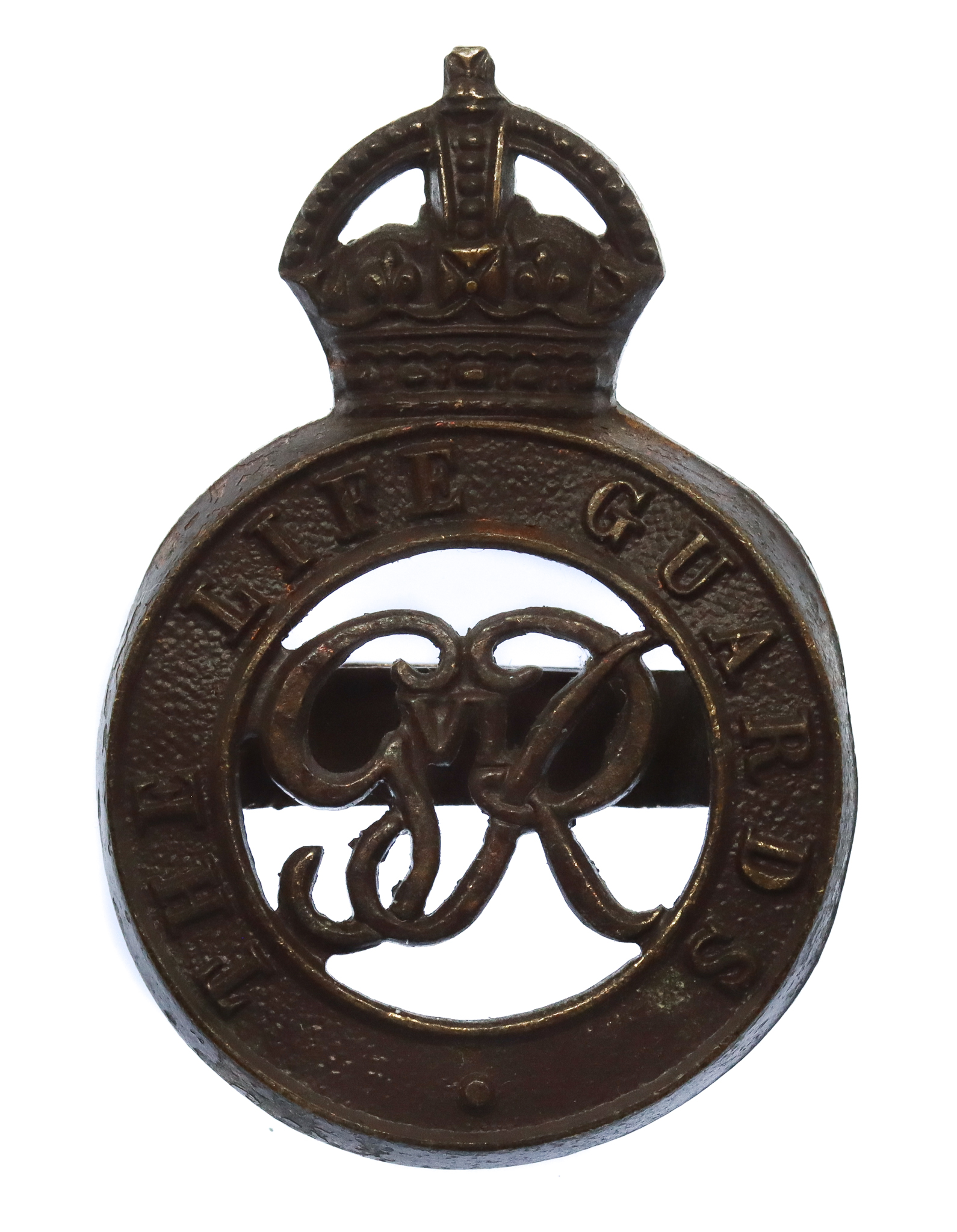 George VI The Life Guards Officer's Service Dress Cap Badge