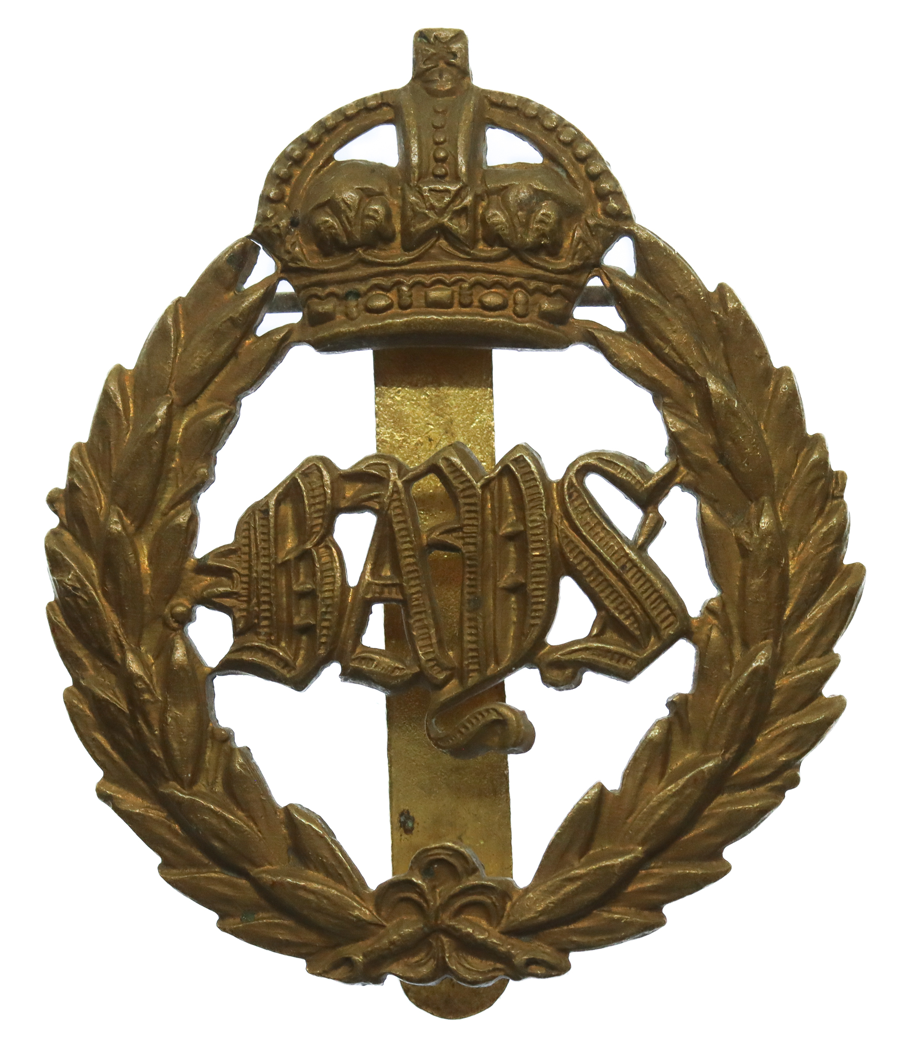 2nd Dragoon Guards (The Bays) Cap Badge - King's Crown