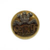 South Lancashire Regiment (Prince of Wales's Volunteers) Officer's Silvered & Gilt Mess Dress Button (15mm)