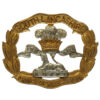 South Lancashire Regiment Officer's  Silvered & Gilt Beret Badge