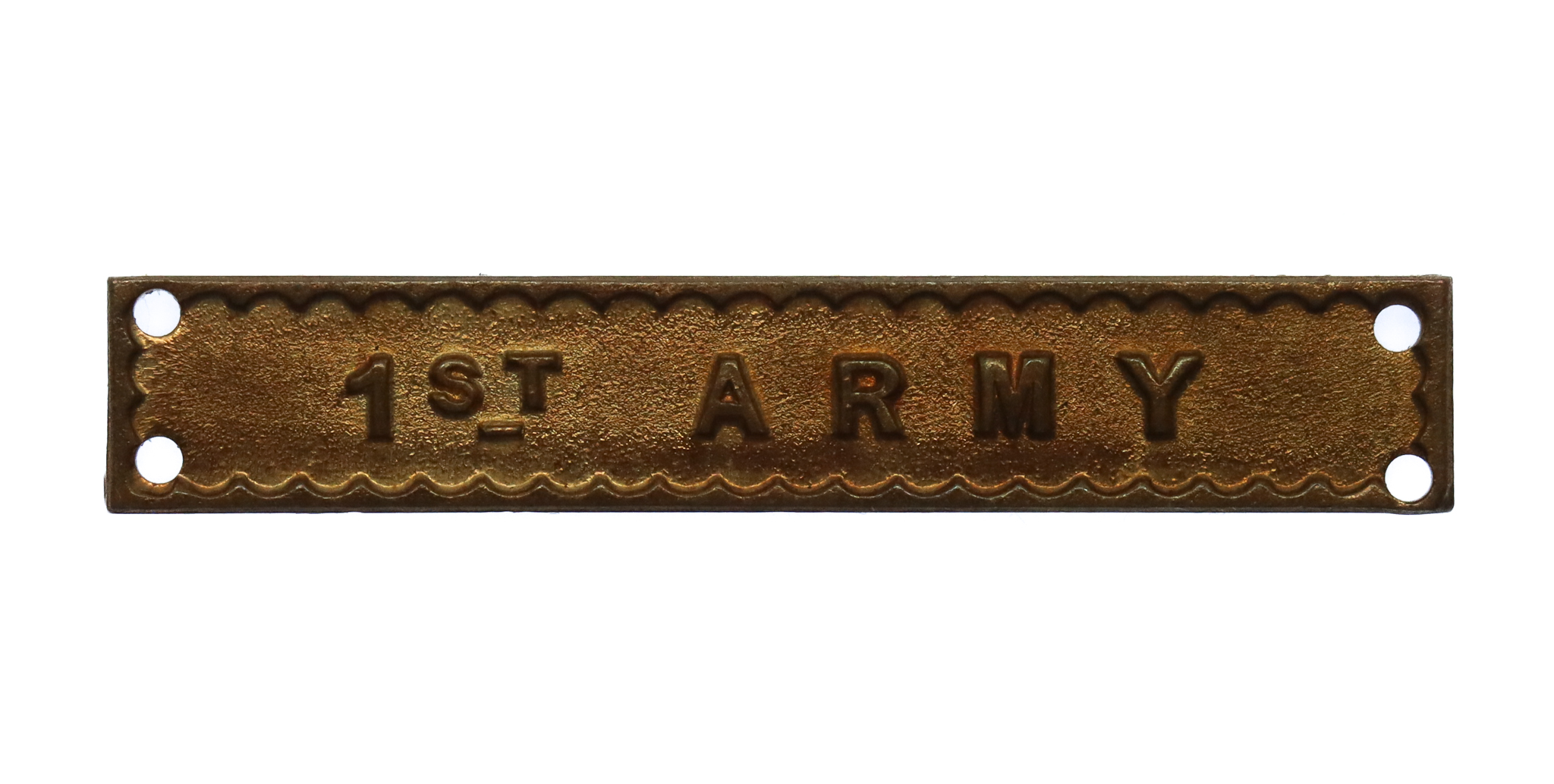 WW2 1st Army Medal Clasp for Africa Star