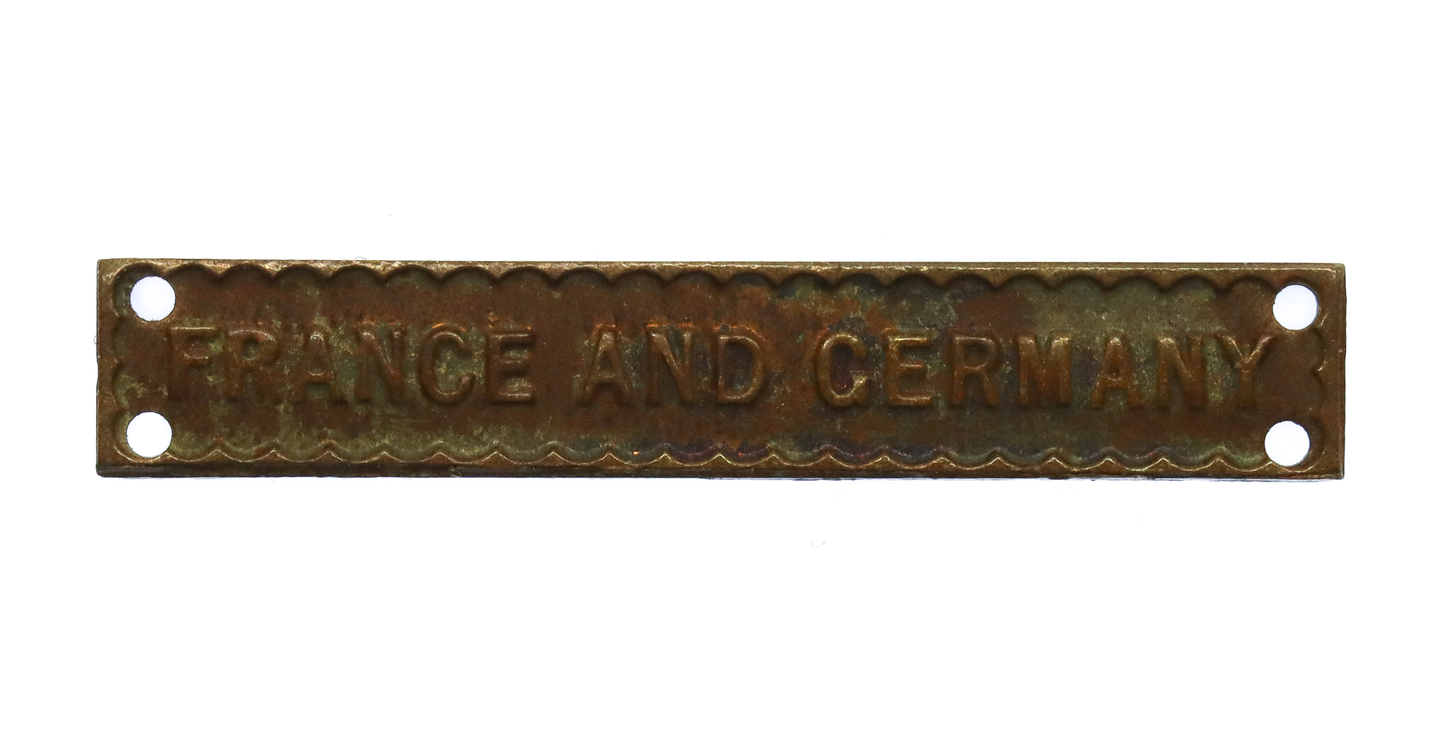 WW2 France and Germany Medal Clasp