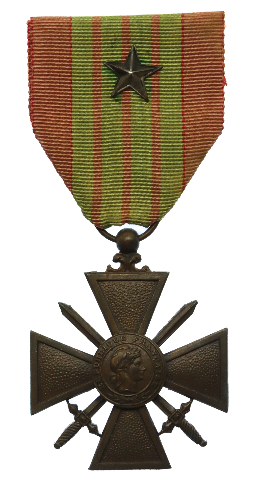 France WW2 Croix De Guerre 1939 with Star