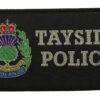 Tayside Police Cloth Patch Badge