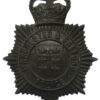 Manchester & Salford Police Night Helmet Plate - Queen's Crown