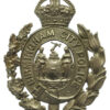 Birmingham City Police Wreath Helmet Plate - King's Crown