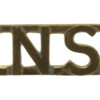 West Nova Scotia Regiment (W.N.S.R.) Shoulder Title