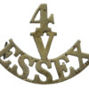 4th Volunteer Bn. Essex Regiment (4/V/ESSEX) Shoulder Title