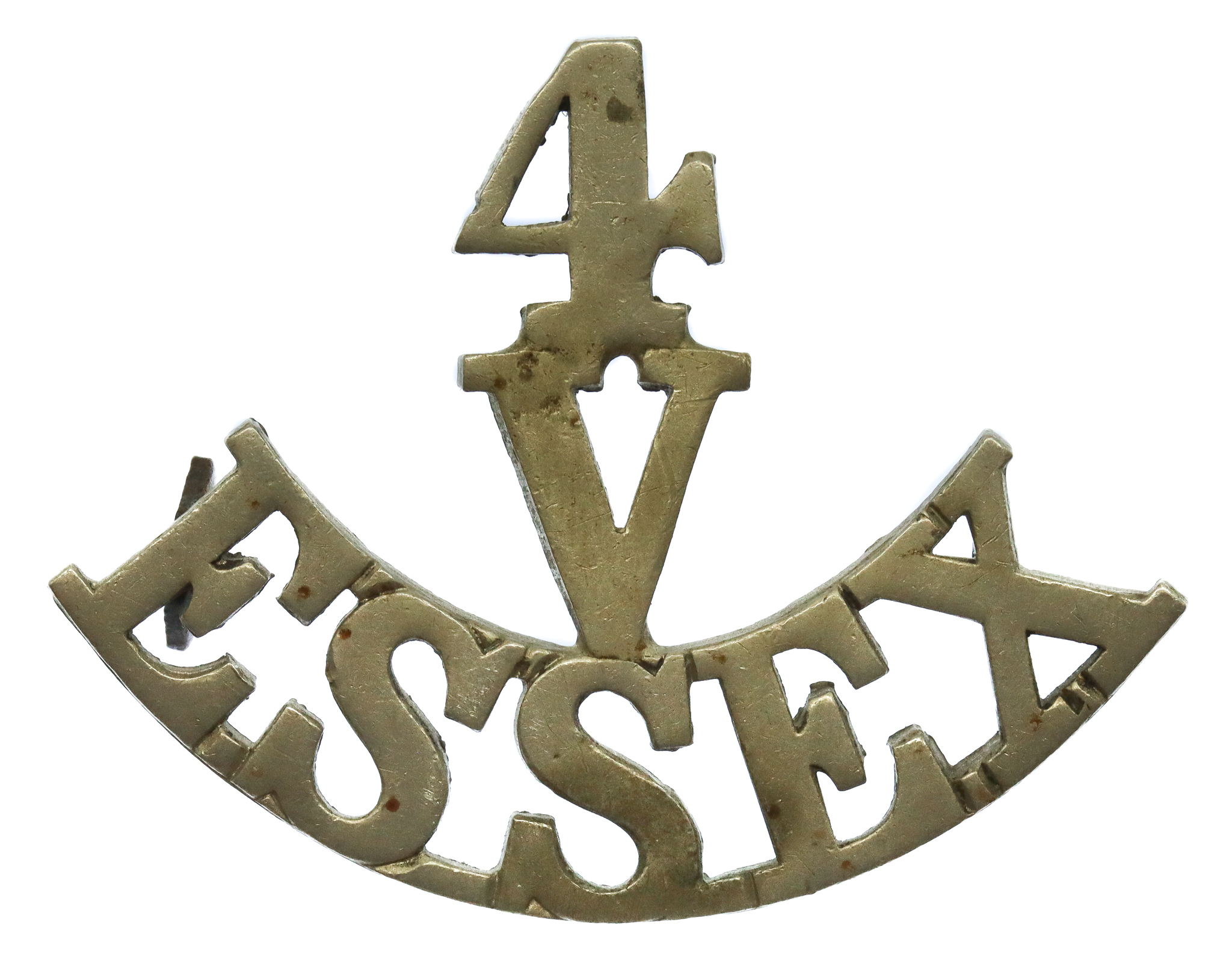 4th Volunteer Bn. Essex Regiment (4/V/ESSEX) Shoulder Title