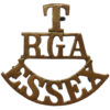 Essex Territorials Royal Garrison Artillery (T/RGA/ESSEX) Shoulder Title