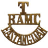 East Anglian Territorials Royal Army Medical Corps (T/RAMC/EAST ANGLIAN) Shoulder Title
