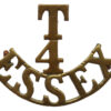 4th Territorial Bn. Essex Regiment (T/4/ESSEX) Shoulder Title
