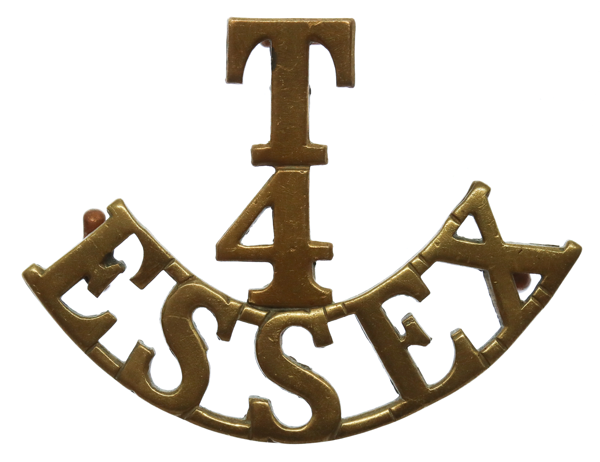 4th Territorial Bn. Essex Regiment (T/4/ESSEX) Shoulder Title