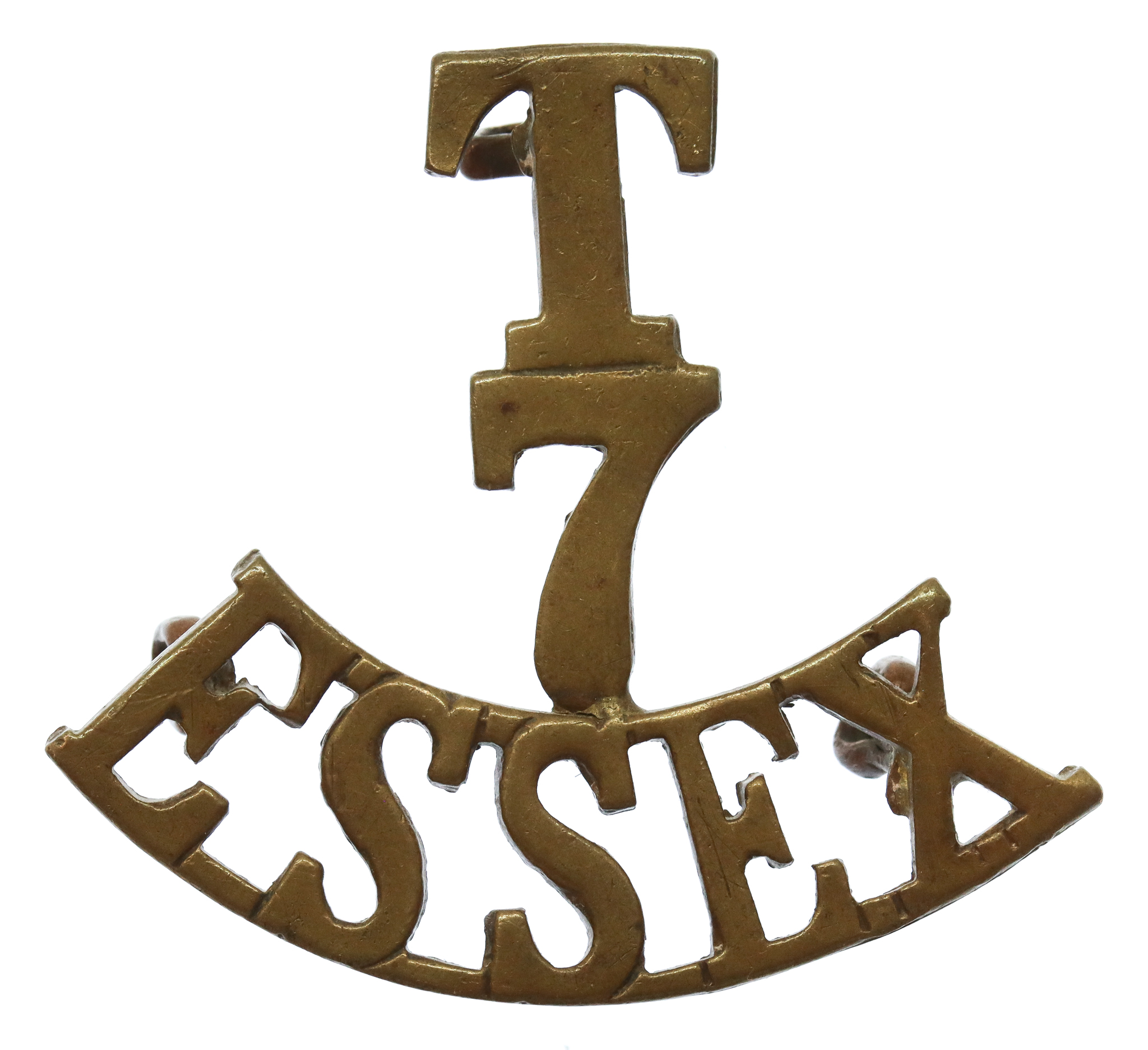 7th Territorial Bn. Essex Regiment (T/7/ESSEX) Shoulder Title